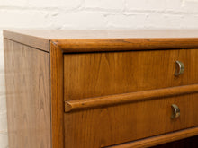Load image into Gallery viewer, Oak Double Drawer Cabinet with LP Cubby
