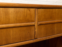 Load image into Gallery viewer, Oak Double Drawer Cabinet with LP Cubby
