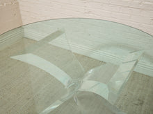 Load image into Gallery viewer, Vintage Lucite Sculptural Dining Table with Glass Top
