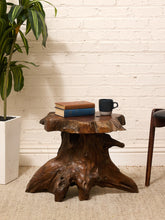 Load image into Gallery viewer, Splatted Vintage Side Table
