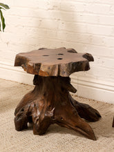 Load image into Gallery viewer, Splatted Vintage Side Table
