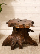 Load image into Gallery viewer, Splatted Vintage Side Table
