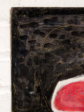 Load image into Gallery viewer, Abstract Still Life by Cesar Platero with Red Pedestal and Green Form
