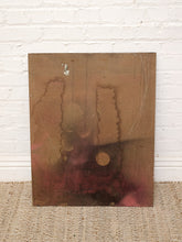 Load image into Gallery viewer, Abstract Still Life by Cesar Platero with Red Pedestal and Green Form
