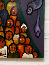 Load image into Gallery viewer, Haitian Style Oil on Canvas Original Folk Art Painting
