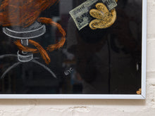 Load image into Gallery viewer, Curious Monkey Framed Chalk Drawing with Playful Whimsical
