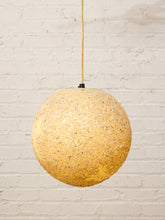 Load image into Gallery viewer, Vintage Mid-Century Textured Globe Table Lamp
