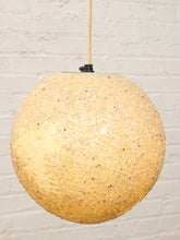 Load image into Gallery viewer, Vintage Mid-Century Textured Globe Table Lamp
