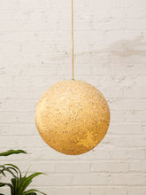 Load image into Gallery viewer, Vintage Mid-Century Textured Globe Table Lamp
