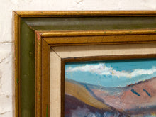 Load image into Gallery viewer, Coastal Bluffs by Spencer Collins Framed Ocean Landscape Painting
