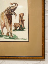 Load image into Gallery viewer, Elephant Art Framed
