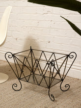 Load image into Gallery viewer, Hollywood Regency Magazine Rack
