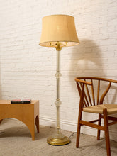 Load image into Gallery viewer, Vintage Speer Lucite &amp; Brass Floor Lamp
