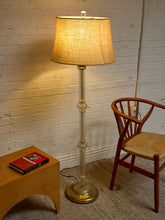 Load image into Gallery viewer, Vintage Speer Lucite &amp; Brass Floor Lamp

