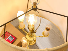 Load image into Gallery viewer, Vintage Speer Lucite &amp; Brass Floor Lamp
