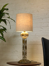 Load image into Gallery viewer, Flower Handblown Lamp
