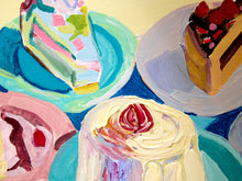 Load image into Gallery viewer, Cakes on a Platter Original Painting by Apple Pie
