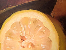 Load image into Gallery viewer, Lemons an 1884 Oil Painting Print on Canvas by George Henry Hall
