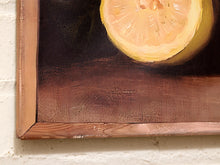 Load image into Gallery viewer, Lemons an 1884 Oil Painting Print on Canvas by George Henry Hall
