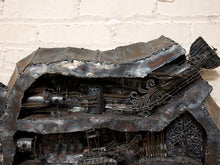 Load image into Gallery viewer, Vintage Metal Assemblage Sculpture
