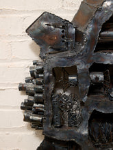 Load image into Gallery viewer, Vintage Metal Assemblage Sculpture
