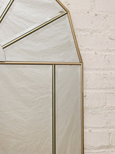 Load image into Gallery viewer, Fanlight Deco Mirrored Wall Mirror with Gold Frame
