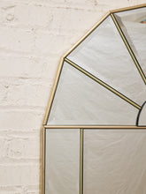 Load image into Gallery viewer, Fanlight Deco Mirrored Wall Mirror with Gold Frame
