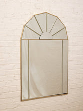 Load image into Gallery viewer, Fanlight Deco Mirrored Wall Mirror with Gold Frame
