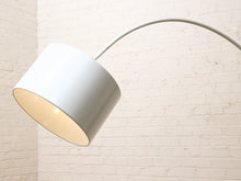 Load image into Gallery viewer, Shiny White Arc Lamp

