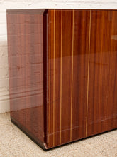 Load image into Gallery viewer, Vintage Italian High-Gloss Wood Three-Door Credenza
