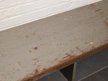 Load image into Gallery viewer, Vintage Industrial Metal Open Shelf Console Cabinet
