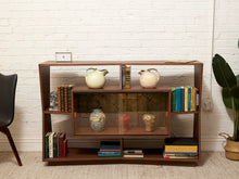 Load image into Gallery viewer, The Orbit Handcrafted Mid-Century Modern Wall Shelf
