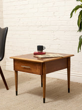 Load image into Gallery viewer, Vintage Lane Mid-Century Modern End Table with Drawer
