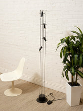 Load image into Gallery viewer, Vintage Italian Adjustable Multi-Light Chrome Floor Lamp
