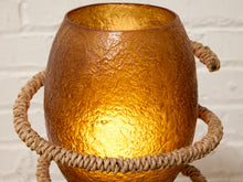 Load image into Gallery viewer, Vintage Atomic Mid-Century Two-Light Floor Lamp with Fiberglass Shades
