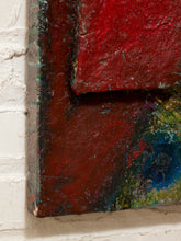 Load image into Gallery viewer, The Watcher by Spencer Collins Textured Expressionist Portrait Painting
