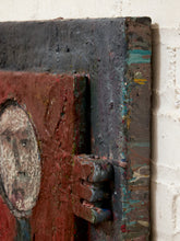 Load image into Gallery viewer, The Watcher by Spencer Collins Textured Expressionist Portrait Painting
