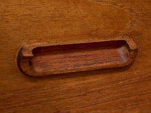 Load image into Gallery viewer, Vintage Mid-Century Modern Teak Secretary Desk with Fold-Down Writing Surface
