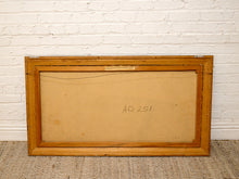 Load image into Gallery viewer, Vintage Signed Mountain Lake Landscape Painting by B. America
