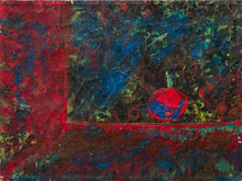 Load image into Gallery viewer, Red Fruit on the Table Textured Abstract Still Life Painting
