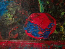 Load image into Gallery viewer, Red Fruit on the Table Textured Abstract Still Life Painting
