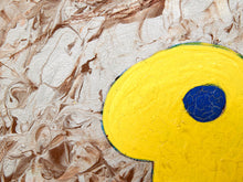 Load image into Gallery viewer, Desert Yellow Figure by Julio De La Concha Contemporary Palm Springs Painting
