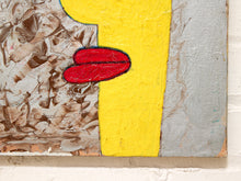 Load image into Gallery viewer, Desert Yellow Figure by Julio De La Concha Contemporary Palm Springs Painting
