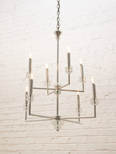 Load image into Gallery viewer, Vintage Mid Century Lucite Chandelier Lamp

