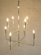 Load image into Gallery viewer, Vintage Mid Century Lucite Chandelier Lamp
