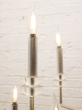 Load image into Gallery viewer, Vintage Mid Century Lucite Chandelier Lamp
