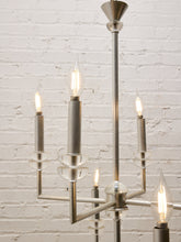 Load image into Gallery viewer, Vintage Mid Century Lucite Chandelier Lamp
