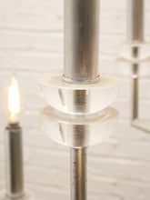 Load image into Gallery viewer, Vintage Mid Century Lucite Chandelier Lamp
