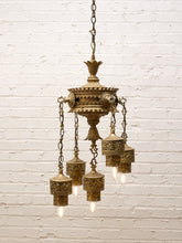 Load image into Gallery viewer, Bohemian Art Deco, Moroccan Style Hanging Chandelier
