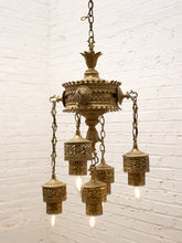 Load image into Gallery viewer, Bohemian Art Deco, Moroccan Style Hanging Chandelier

